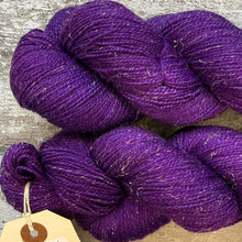 Load image into Gallery viewer, Royal Purple, merino nylon mermaid sock yarn