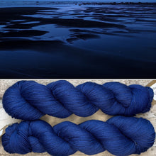 Load image into Gallery viewer, Ocean Depths, merino nylon sock yarn