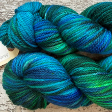 Load image into Gallery viewer, Peacock Aran, soft superwash merino yarn