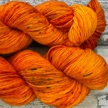 Load image into Gallery viewer, Orange Sorbet, merino nylon sock yarn