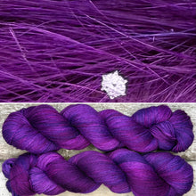 Load image into Gallery viewer, Snowflake in Your Hair, merino nylon sock yarn