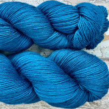 Load image into Gallery viewer, Dark Teal, merino nylon sock yarn