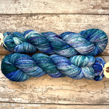 Load image into Gallery viewer, Blue Jay, merino nylon sock yarn