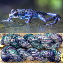 Load image into Gallery viewer, Fearsome Predator, merino nylon sock yarn