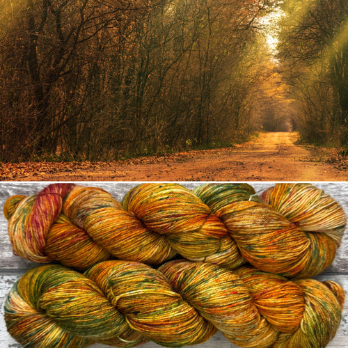 Woodland Way, merino nylon sock yarn
