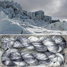 Load image into Gallery viewer, Glacier, easy care non-superwash merino 4ply yarn