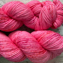 Load image into Gallery viewer, Strawberry Ice Cream, merino nylon sock yarn