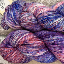 Load image into Gallery viewer, Meadow Poppies, merino nylon sock yarn