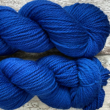 Load image into Gallery viewer, Peacock Blue, aran superwash merino yarn