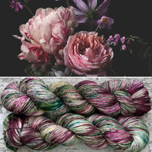 Load image into Gallery viewer, Vintage Rose, merino nylon sock yarn