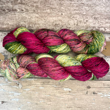 Load image into Gallery viewer, Red Kochias Aran, soft superwash merino yarn