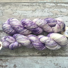 Load image into Gallery viewer, Crocuses in the Snow, merino pima cotton 4ply yarn