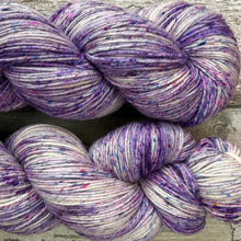 Load image into Gallery viewer, Field of Crocuses, merino nylon sock yarn