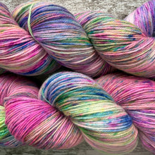 Load image into Gallery viewer, Rainbow Sprinkles, merino nylon sock yarn