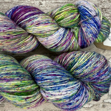 Load image into Gallery viewer, Frogger Lily, merino nylon sock yarn