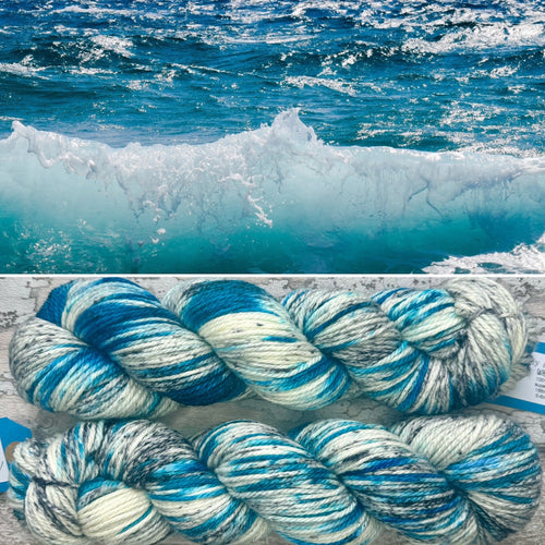 White Horses Aran, superwash merino yarn