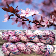 Load image into Gallery viewer, Cherry Blossom, merino pima cotton 4ply yarn