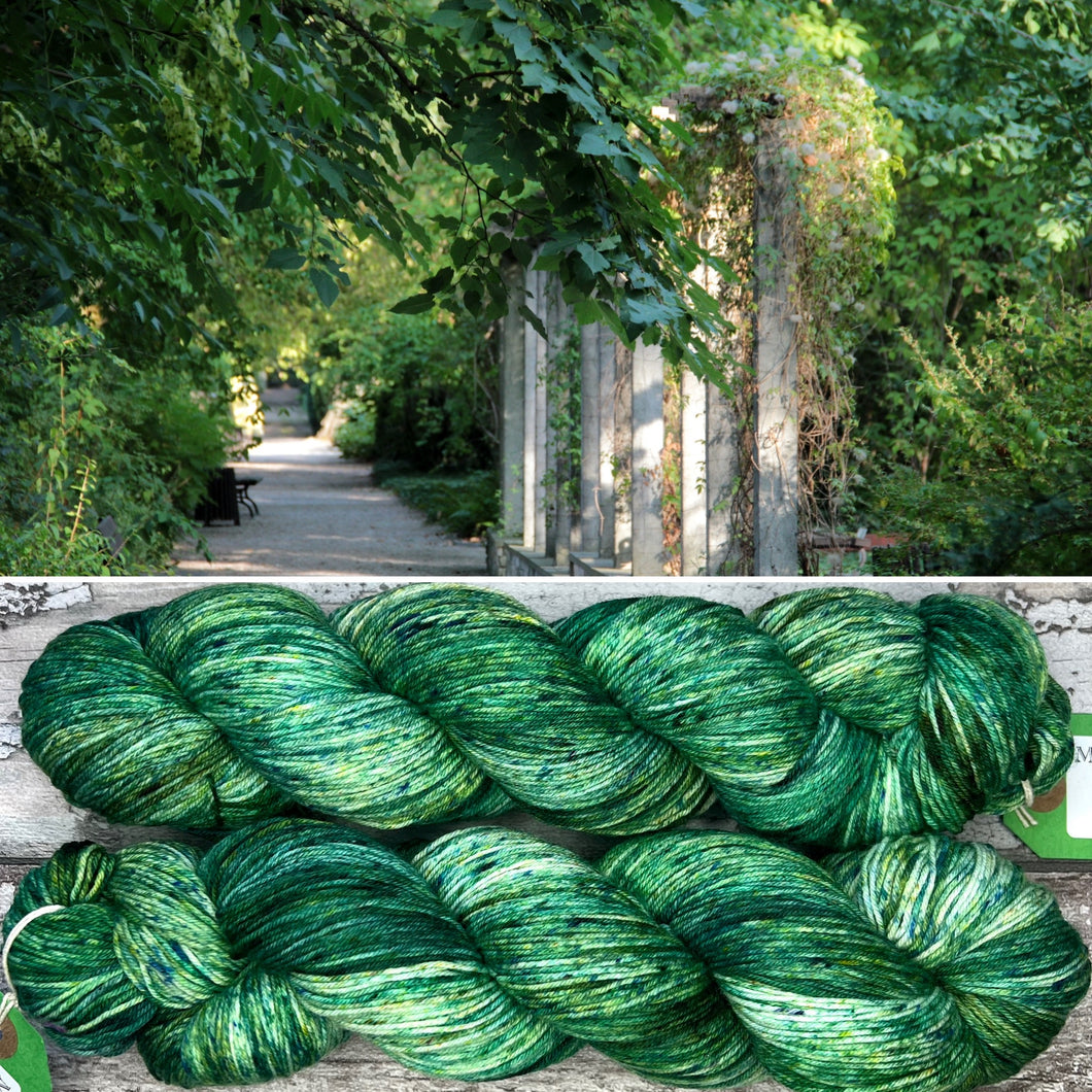 Hedgerow, merino nylon sock yarn