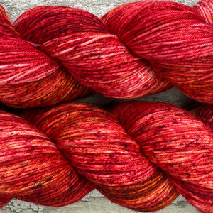 Discus Fish, merino nylon sock yarn