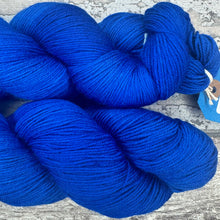 Load image into Gallery viewer, My Perfect Blue, merino nylon sock yarn