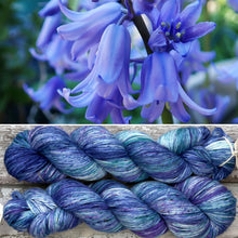 Load image into Gallery viewer, Bluebells, easy care non-superwash merino 4ply yarn