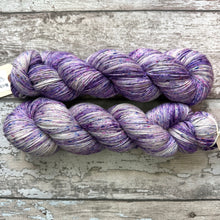 Load image into Gallery viewer, Field of Crocuses, merino nylon sock yarn