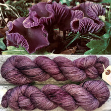 Load image into Gallery viewer, SALE Amethyst Deceiver, British Fungi Bluefaced Leicester