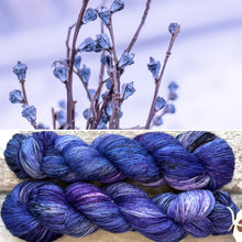 Load image into Gallery viewer, Frosty Reception, merino nylon sock yarn
