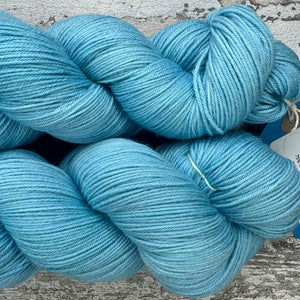 Cool Sky, merino nylon sock yarn