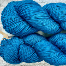 Load image into Gallery viewer, Dark Teal, merino nylon sock yarn