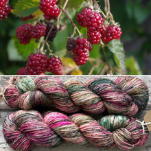 Load image into Gallery viewer, Ripening Fruit Sparkle, merino nylon sock yarn