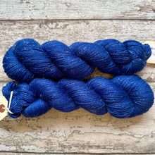 Load image into Gallery viewer, Ocean Mermaid, merino sparkle sock yarn