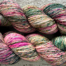Load image into Gallery viewer, Ripening Fruit Sparkle, merino nylon sock yarn