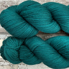Load image into Gallery viewer, Transformative Teal, merino nylon sock yarn