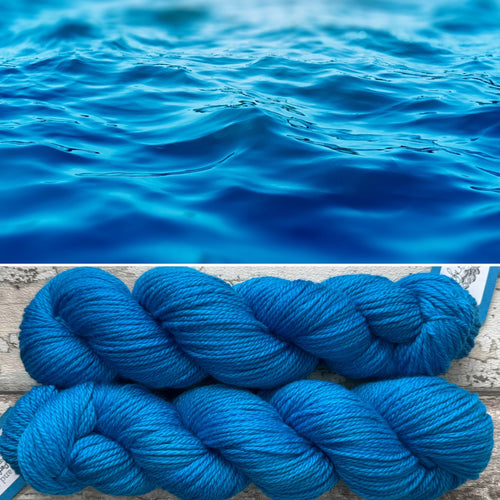 Perfect Sea Aran, soft superwash merino yarn