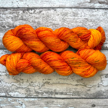 Load image into Gallery viewer, Orange Sorbet, merino nylon sock yarn