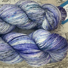 Load image into Gallery viewer, Evening Sky, merino nylon sock yarn