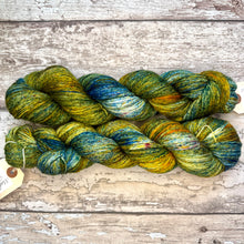 Load image into Gallery viewer, Turkey Tail, merino nylon sock yarn