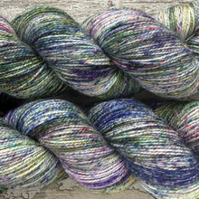 Load image into Gallery viewer, Flower Fairies, merino mermaid sparkle sock yarn