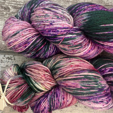 Load image into Gallery viewer, SALE Christmas Begonia, merino nylon sock yarn