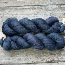 Load image into Gallery viewer, Thunder, grey merino nylon sock yarn