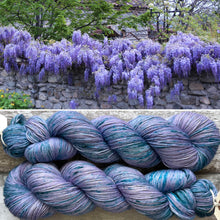 Load image into Gallery viewer, Wisteria, merino nylon sock yarn