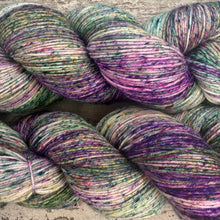 Load image into Gallery viewer, Ornamental Cabbage, merino nylon sock yarn