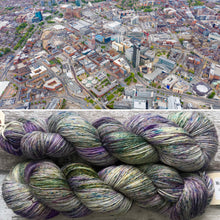 Load image into Gallery viewer, Sheffield in Summer, merino nylon sock yarn