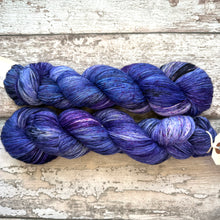 Load image into Gallery viewer, Frosty Reception, merino nylon sock yarn