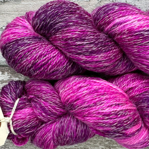 Dianthus “Pink Kisses”, merino pima cotton 4ply yarn