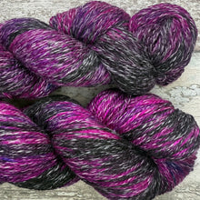 Load image into Gallery viewer, Black Tulip, merino pima cotton 4ply yarn