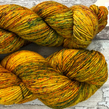 Load image into Gallery viewer, Cute Leaf Season, merino nylon sock yarn