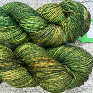 Mossy Frog DK, merino nylon yarn