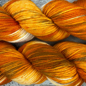 Ginger Tabby Cat DK, merino nylon yarn